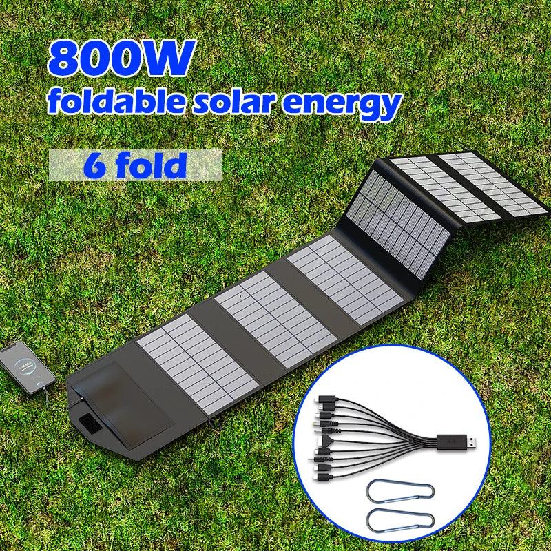 Panneau Solaire Portable Pliable 800W Nomade