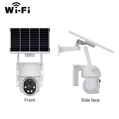 Camera Solaire Sans Fil Double Objectif Suivi Auto
