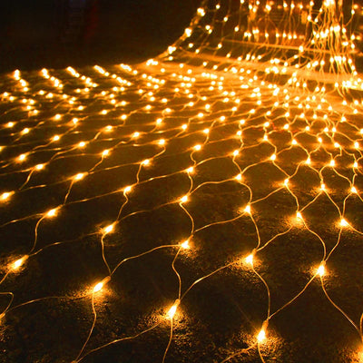 Filet Lumineux Solaire LED 3x2 m et 6x4 m Noël