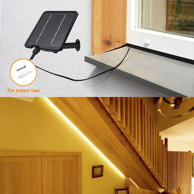 Néon LED Solaire Flexible IP68 Extérieur 8 Modes 320 Diodes
