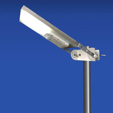 Réverbère Solaire Extérieur Détecteur de Mouvement Métal