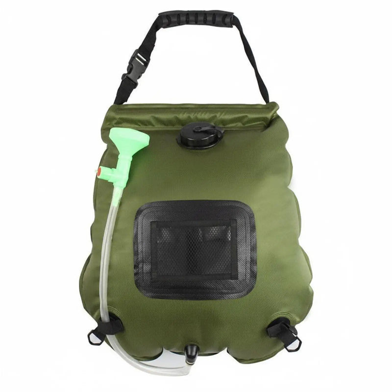 Douche Solaire Nomade Pliable avec Robinet Rotatif