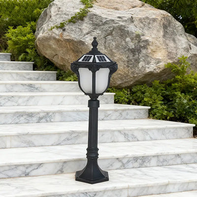 Borne Solaire Aluminium Colonne Extérieure