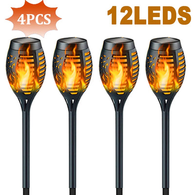 Lampe torche solaire avec piquet de sol