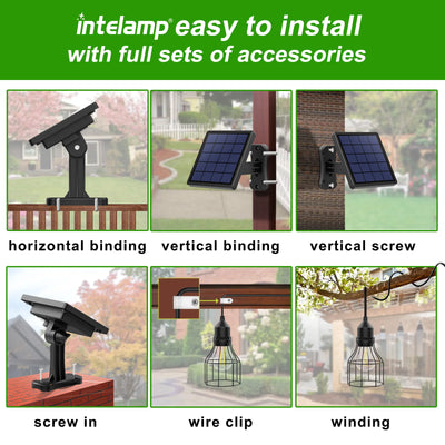 Suspension Solaire de Jardin Blanc Chaud IP65