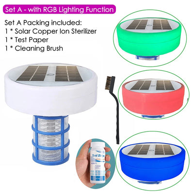 Purificateur Solaire de Piscine Ionique Cuivre et Argent