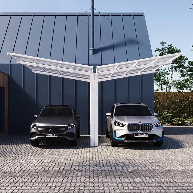 Carport Solaire sur Mesure pour Recharge de Voiture Électrique