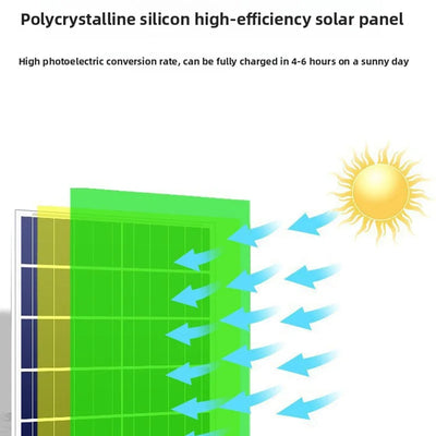 Lampadaire Solaire Extérieur Puissant IP67 Crépuscule à l'Aube