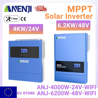 Onduleur Solaire Hybride 6,2 kW 48V MPPT
