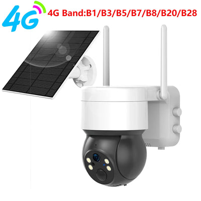 Caméra Solaire de Surveillance WiFi 4G PTZ Extérieure - vue 8