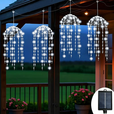 Lampe Solaire Méduse à Suspendre Décorative de Jardin