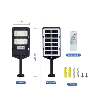 Projecteur Solaire Puissant Détecteur de Mouvement Extérieur