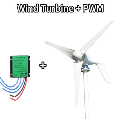 Éolienne 3000W 5000W Contrôleur PWM Camping-Car et Ferme