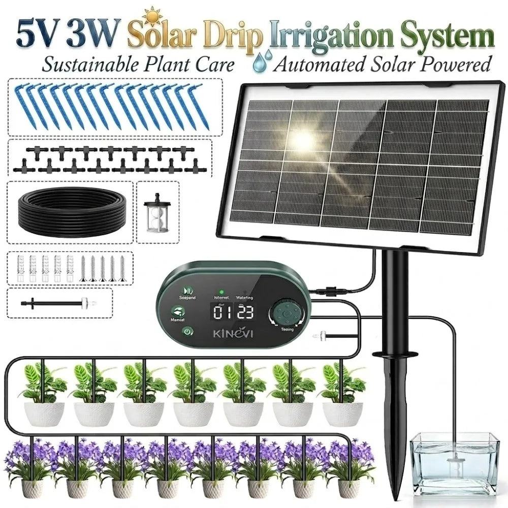 Système d'Irrigation Solaire Automatique 15 Pots