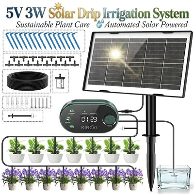 Système d'Irrigation Solaire Automatique 15 Pots