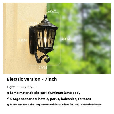 Applique Solaire Murale Extérieure Étanche Ultra-Lumineuse