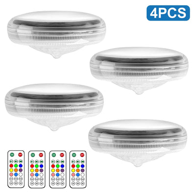Lampe Solaire Flottante de Piscine LED Télécommande 9 Couleurs