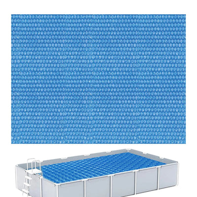 Bâche à Bulles Solaire Rectangulaire Chauffante pour Piscine