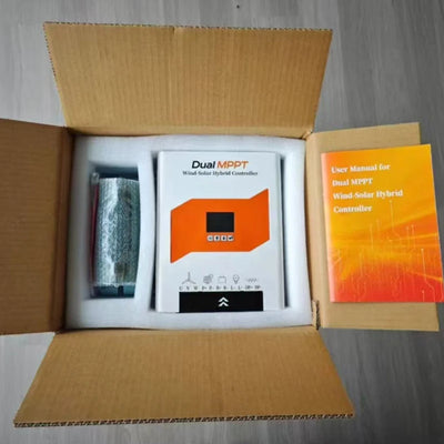 Régulateur Hybride MPPT Solaire et Éolien 8000W 12V 24V 48V