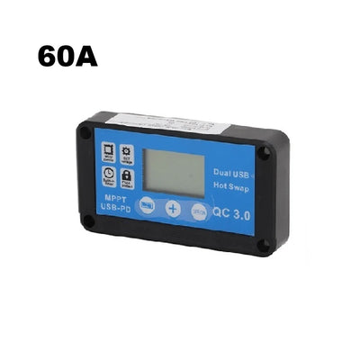 Kit Panneau Solaire Portable 60A avec Régulateur et USB