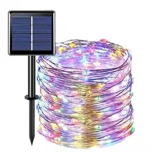 Guirlande Lumineuse Solaire Extérieure Étanche LED