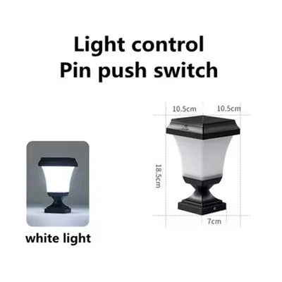 Lampe Solaire Carrée Extérieure Étanche Jardin - vue 7