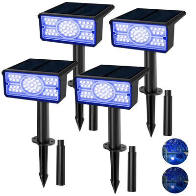 Projecteur Solaire Arbre LED 3000K IP65 Paysage Jardin
