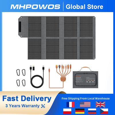 Panneau Solaire Pliable Portable 40W à 120W