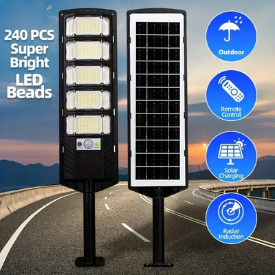Lampadaire Solaire Extérieur Puissant Usage Professionnel