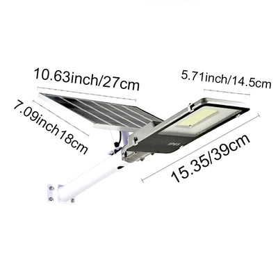 Lampadaire Solaire Extérieur Puissant IP67 Crépuscule à l'Aube
