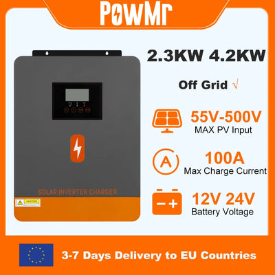 Convertisseur Solaire Hybride 4,2 kW 24V MPPT