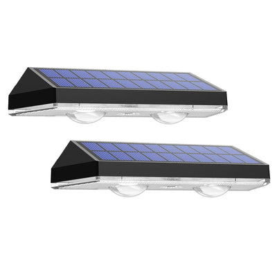 Applique Solaire Murale RGB Blanc Chaud LED IP65 Clôture