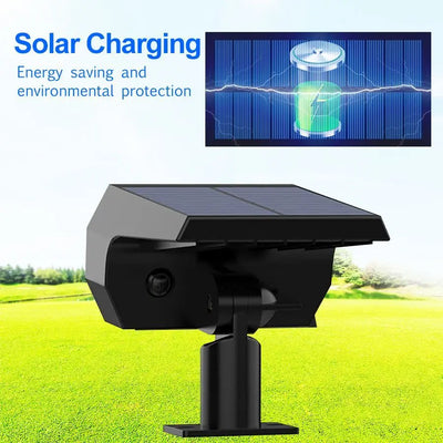 Spot Solaire Extérieur 52 LED à Planter pour Jardin, Cour et Allée