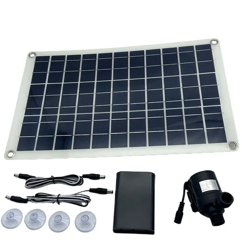 Kit Fontaine Solaire 800 L/h avec Pompe sans Balais