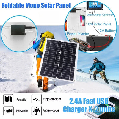 Kit Solaire Complet Onduleur 110V 220V - vue 4
