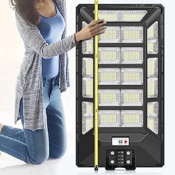 Lampe Solaire de Rue Extérieure Puissante avec Télécommande