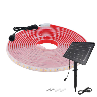 Ruban LED Solaire Étanche 8 Modes Multicolore
