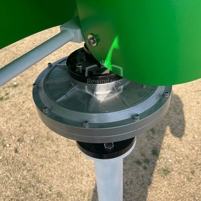 Éolienne Verticale 10 kW avec MPPT et Onduleur Hors Réseau