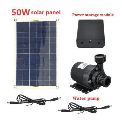 Pompe à Eau Solaire 800 L/h pour Bassin et Fontaine de Jardin