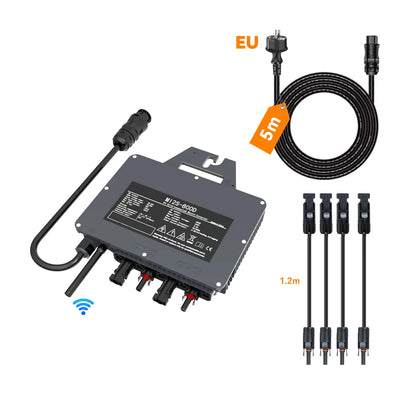 Micro-Onduleur Solaire 800W WiFi Étanche IP67