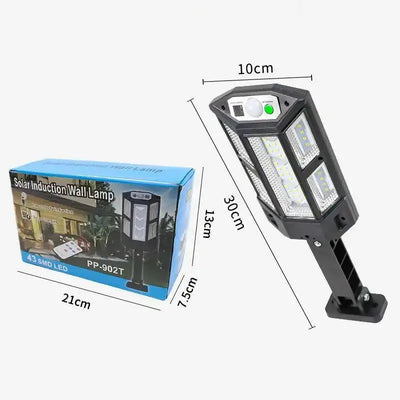 Lampe Solaire Murale Ultra Lumineuse 360 LED Capteur