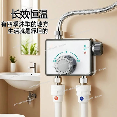 Vanne Thermostatique Mélangeuse pour Chauffe-Eau Solaire