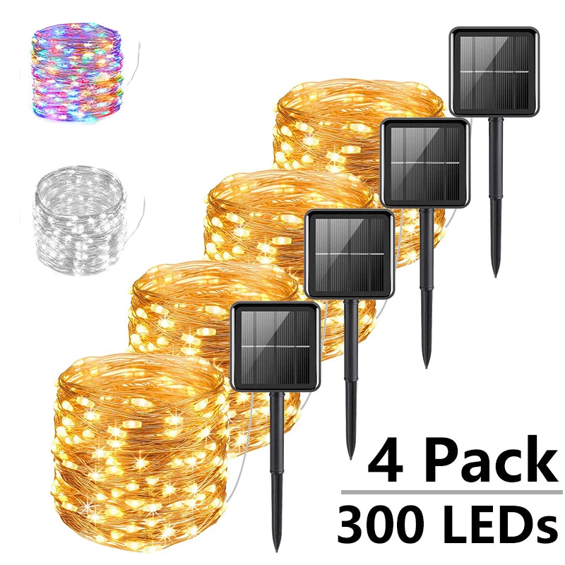 Guirlande Solaire Extérieure LED Lot Multiple