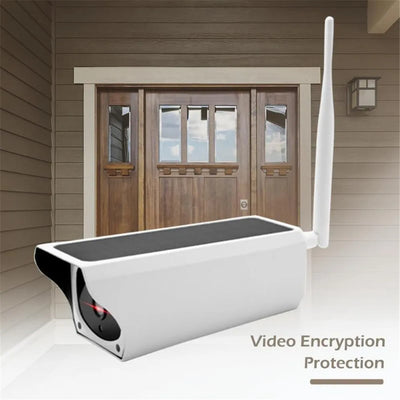 Caméra Solaire IP 1080P Étanche Basse Consommation
