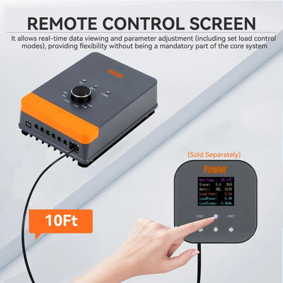 Régulateur de Charge Solaire MPPT 12V 24V - vue 6