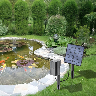 Aérateur Solaire de Bassin 2,5W avec Diffuseur et Piquet
