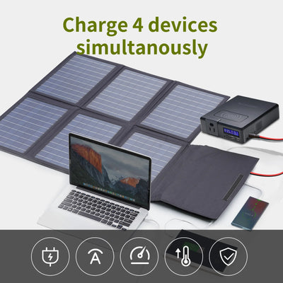 Power Bank Solaire 41600mAh 200W avec Panneau - vue 3