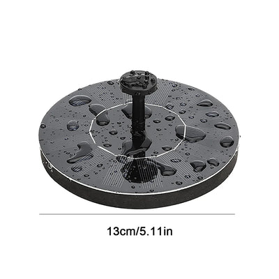 Fontaine Solaire Flottante 16 cm pour Bassin et Bain d'Oiseaux