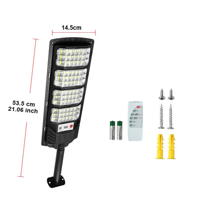 Projecteur Solaire LED 1200W Capteur Mouvement Jardin