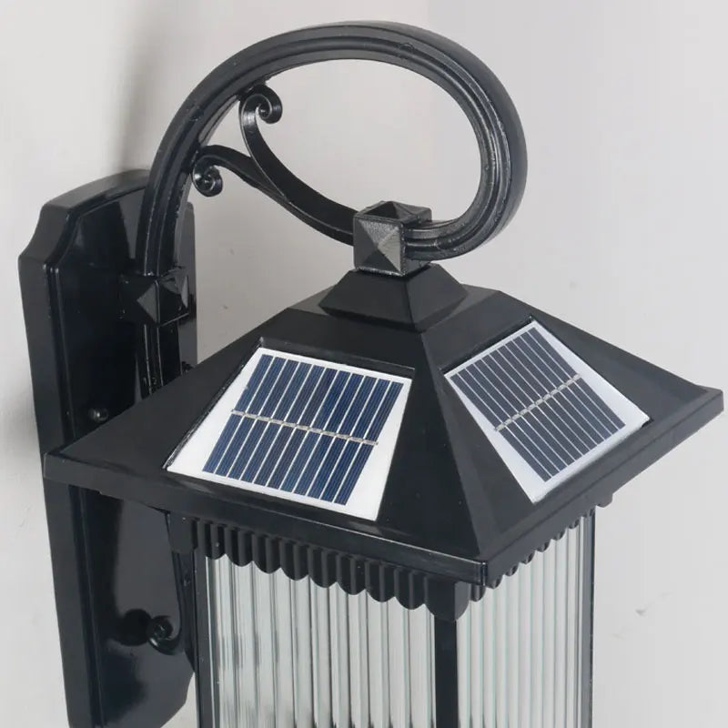 Applique Solaire Murale Détecteur de Mouvement – éclairage LED allumé de nuit